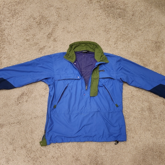 Vuntage patagonia alpine side zip windbreaker pullover - Picture 1 of 10